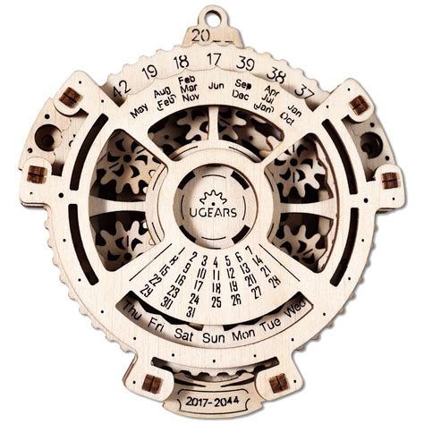 UGears Date Navigator - DIY Kits for Adults/Teens, STEM Learning ...
