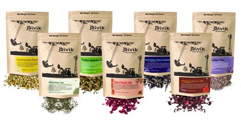 Jaivik Uttarakhand - Herbal Tea Gift Pack| 7 In 1 Combo | Lavender (50 ...