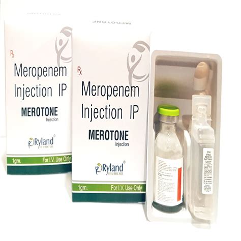 MEROTONE Injection - Meropenem Injection IP - Ryland Health Care