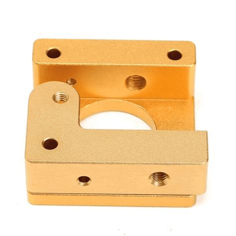 Short Handle MK8 Extruder Aluminum Alloy for 3D Printer Block - Right ...