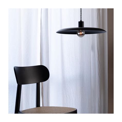 ON_neighbor.inc | Dish 灯具、シェードともに黒塗装仕上げ。 W380mm,D380mm,H90mm STEEL：メッキ ...