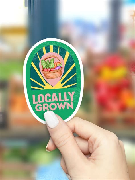 Locally Sources Sticker 的图像结果