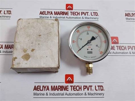 Wika 0-40 Kg/Cm2 Pressure And Temperature Gauge 0-600 Psi - Aeliya ...