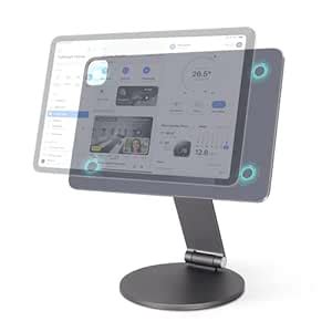 SunFunUSA Upgraded Magnetic Stand for iPad 10.9 Inch 360° Adjustable ...