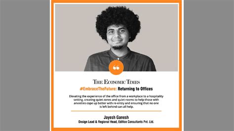 Jayesh Ganesh, Regional Head shares his insights with the The Economic ...