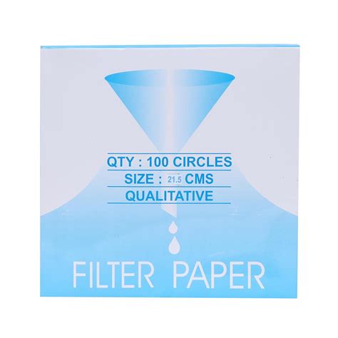 Eisco Premium Filter Paper — Qualitative Filter Paper for Laboratory ...