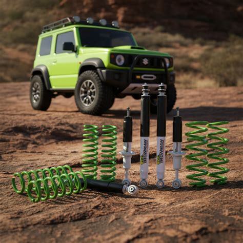 Replace Stock Jimny Suspension with New Powerful Nitro Gas – Futurz4x4