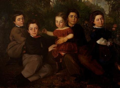Bonhams : Nik. Xydias, "Family Portrait", o/c, 110 x 151 cm.