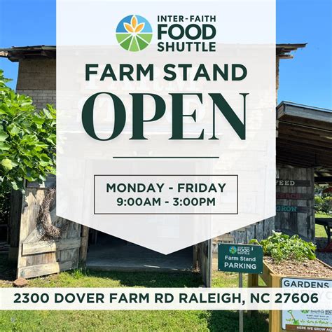 Inter-Faith Food Shuttle on LinkedIn: Our Food Shuttle Farm Stand is ...