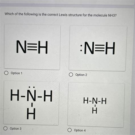 Lewis Structure Nh3