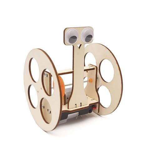 DIY Balancing Car STEM Kit Wooden Balancing Car Robot – REES52
