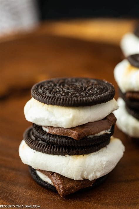 Oreo S'mores - Desserts on a Dime