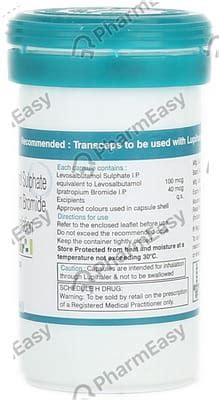 Salbair I Transcaps: Uses, Side Effects, Price & Dosage | PharmEasy