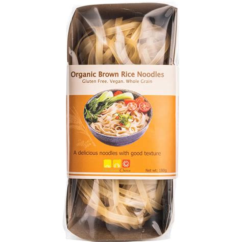 Nutritionist Choice – Organic Brown Rice Noodles 180g - Go Vita Ballarat
