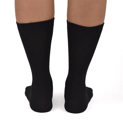 Kids Organic Cotton School Socks - Unisex - Calf length- Pack of 5 (Bl ...
