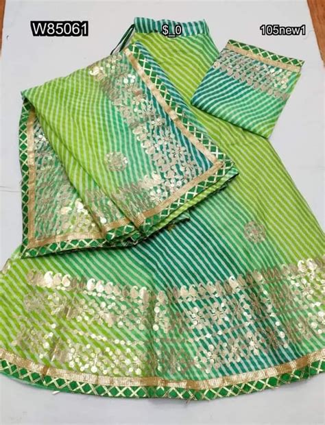 Rajasthani kotta Doriya Lahriya Lehenga – Anant Tex Exports Private Limited