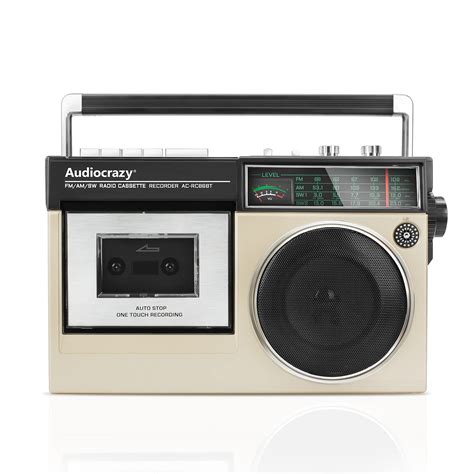 Retro Boombox Cassette Player Am Fm Sw Radio Cassette Recorder ...