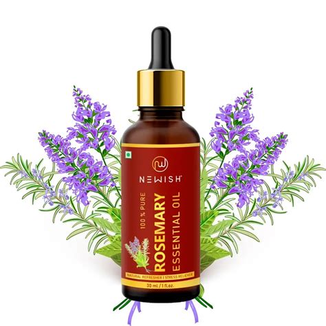 Buy Newish 100% Pure Rosemary Essential Oil, 30 ml | 19 Minutes ...