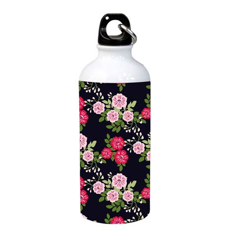 Premiercollection Fancy Floral Printed Sipper Water Bottle 600 ml ...