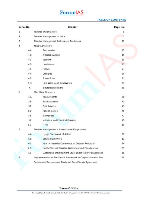 Forum Ias-Content Building Program (Cbp)-Book–5-Disaster Management ...