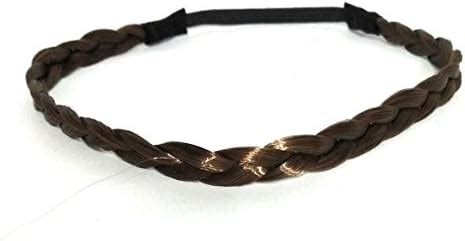 Air Flow® Branded Natural Look Realistic Black Hair Band For Women ...