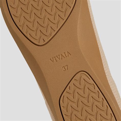 Claire Walker Mary-Jane Round-Toe Flats in Almond | VIVAIA