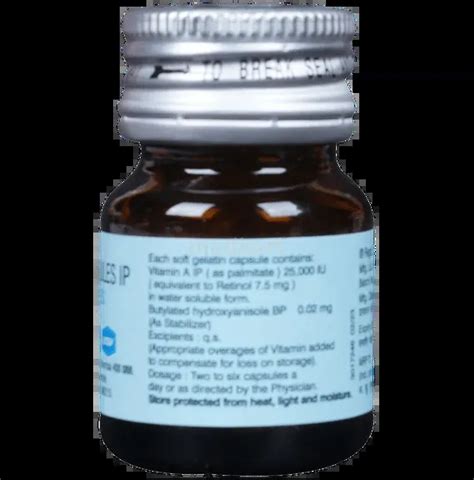 Buy Aquasol A Capsule 30s Online at Best Price | Medkart