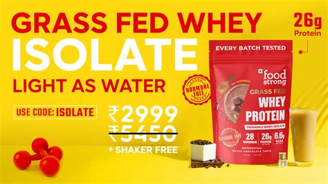 Whey Protein Powder & Shake For Men / Women India | Foodstrong – foodstrong