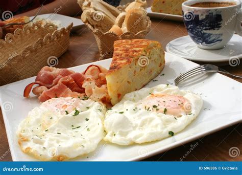 Spanish breakfast stock photo. Image of coffee, flavor - 696386