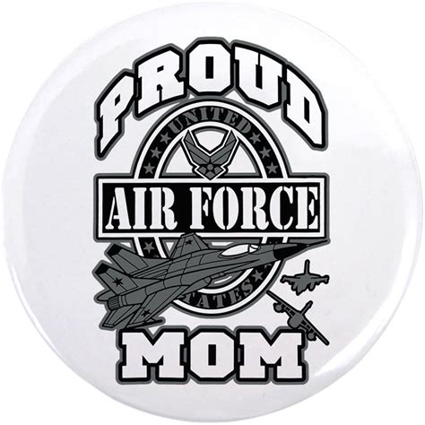 Buy 3.5 Inch Button Proud Air Force Mom Jets Online at Lowest Price in ...