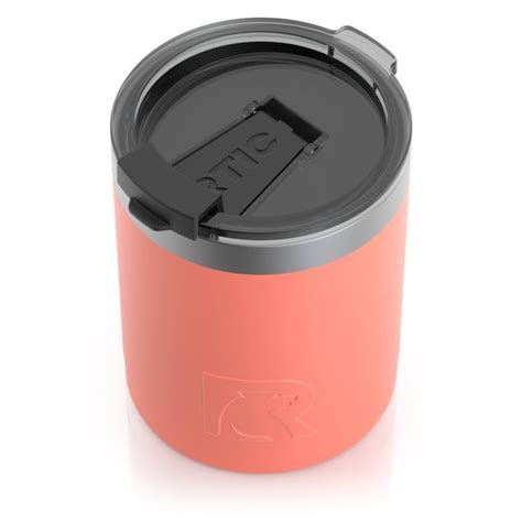RTIC Outdoors 12-fl oz Stainless Steel Insulated Lowball- Coral in the ...