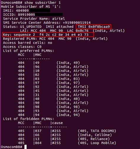 Active analysis of a GSM call through osmocom-bb