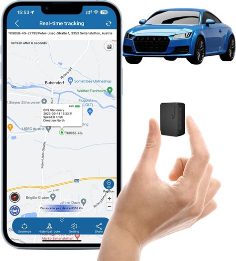 Amazon.com: Mini GPS Tracker for Vehicles - Portable Magnetic ...