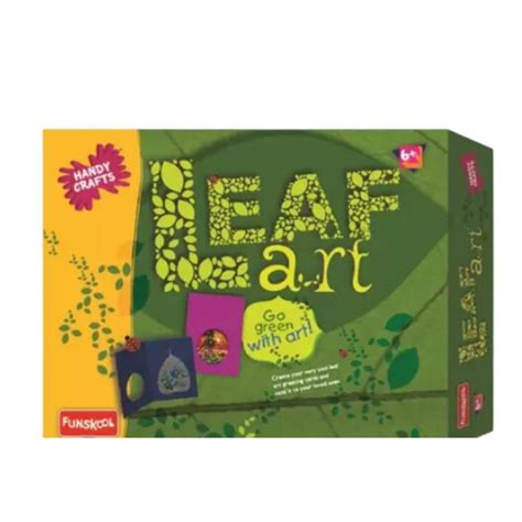 Funskool - Handycrafts Leaf Art. Eco-Friendly and Creative Activity Ki ...
