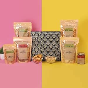 FOODCLOUD.IN Munchies Hot & Spicy Hamper Gift Snacks | Achari Baked ...