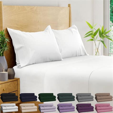 Bamboo Sheets King Size Sheets - 100% Organic Bamboo King Sheets ...