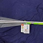 Sharpex Telescopic Metal Rake, Adjustable Rake for Quick Clean Up of ...