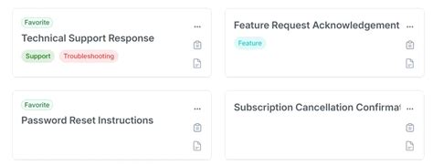 Response Templates & Snippets Manager for Customer Support - Support ...