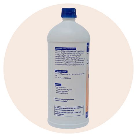 Calgophos - Liquid mineral supplement for poultry birds | Sukadev ...