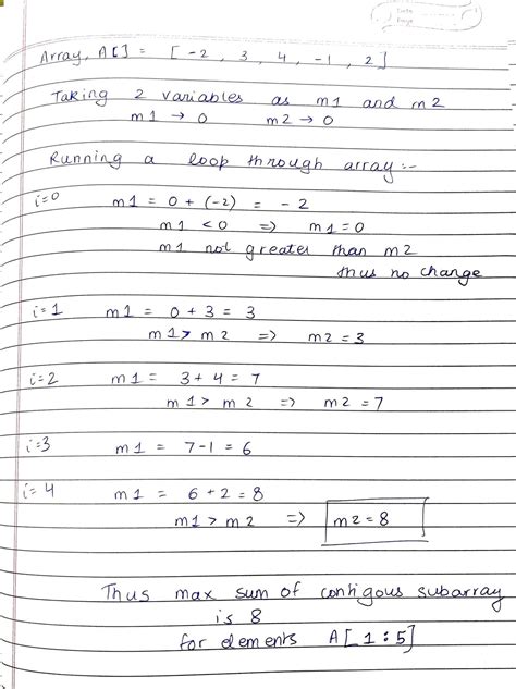 Image result for Kadane's Algorithm C