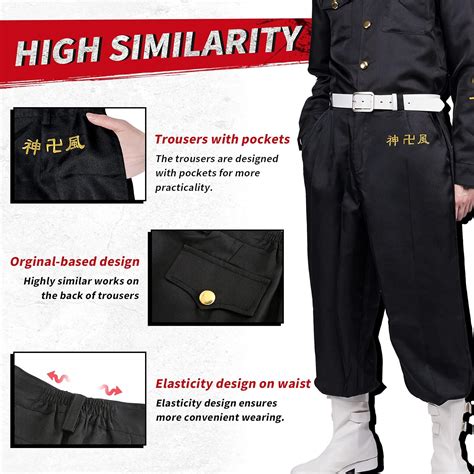 Buy ShioewBy Anime Embroidered Tokyo revengers cosplay costume Tokyo ...