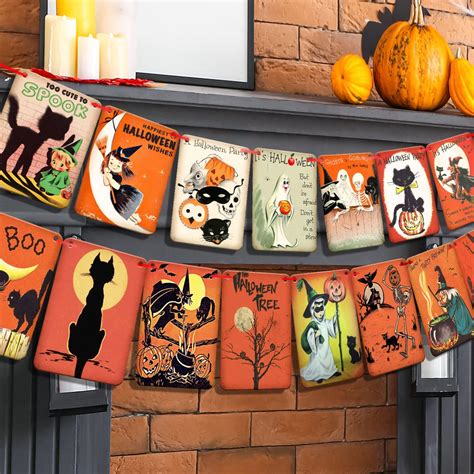 20+ retro halloween decorations vintage and nostalgic ideas for a ...