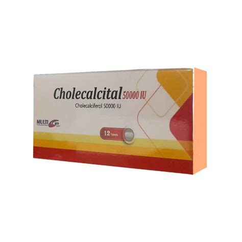 CHOLECALCITAL 50000IU - EGYPT/TAY PHARMACIES
