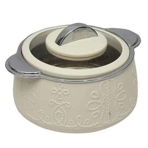 Buy Jaypee Plus Fabrene 2000 Stainless Steel Casserole Ivory Online at ...