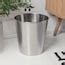 happimess 2.1 Gallon Brushed Steel Steel Indoor Kitchen Lidless Trash ...