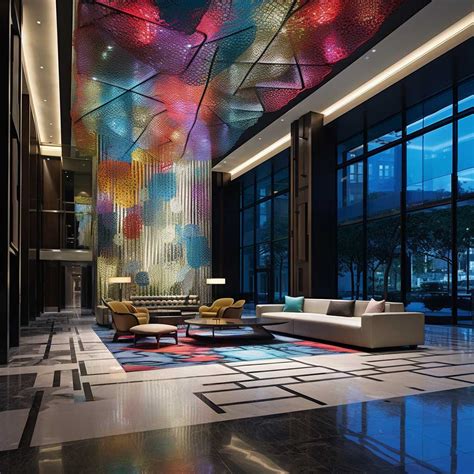 7+ Impressive Ways to Incorporate LED Panels in Your Lobby Design