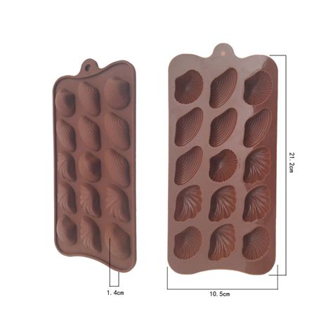 SILICONE CHOCOLATE MOULD - MIX SEA SHELLS
