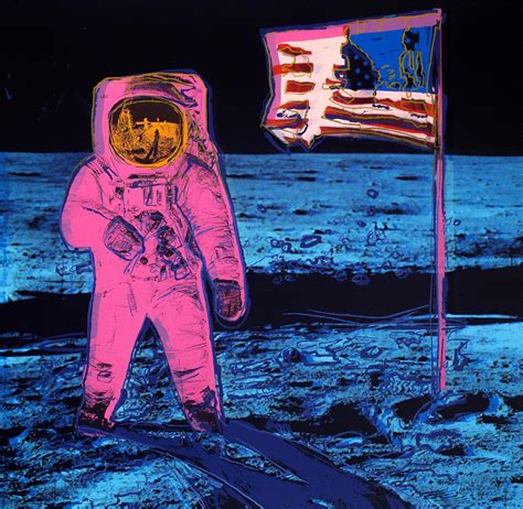 Andy Warhol Moonwalk (pink) Sunday B. Morning Print I ARTEDIO