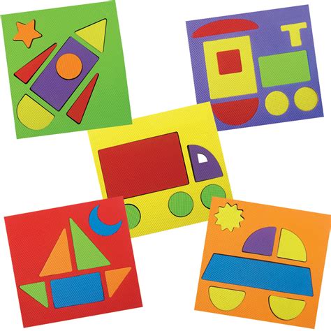 Make with Shapes - Preschool teaching aid for Shapes and Motor skills ...
