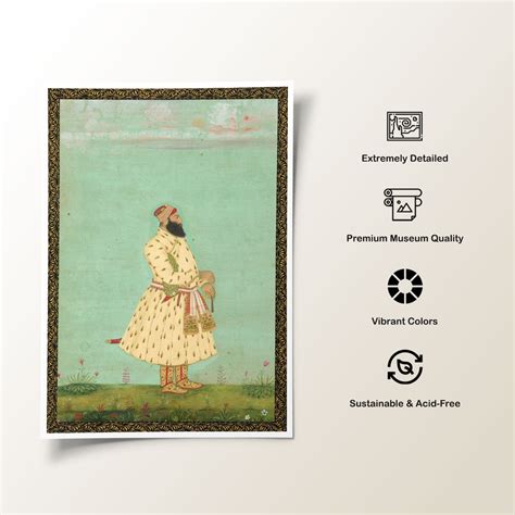 Buy Portrait of Safdar Jang Indian Miniature Paintings Online at Best ...